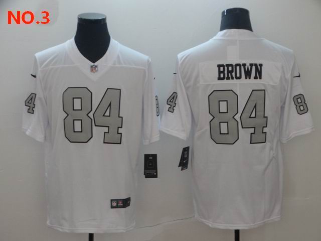 Men's Las Vegas Raiders 84 Antonio Brown Jersey NO.3;